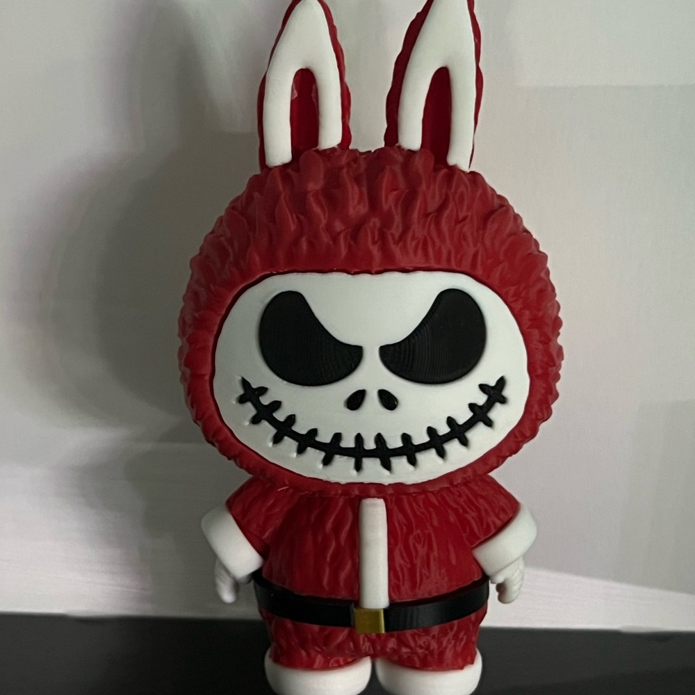 Christmas Santa Labubu Nightmare before Christmas Jack Skellington by 3D print